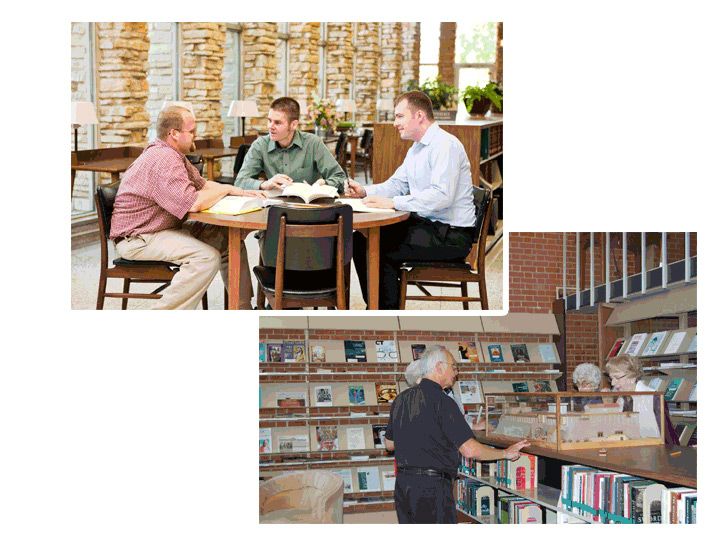 The Leo Dehon Library offers a comprehensive 100,000 volume theological and scriptural collection with special strengths in the areas of Sacred Heart Devotion, Church History, social justice and cannon law. It is enhanced by extensive holdings in philosophy literature and the arts.