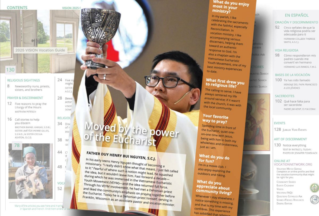 Fr. Henry Nguyen, SCJ, Featured in Vision Magazine