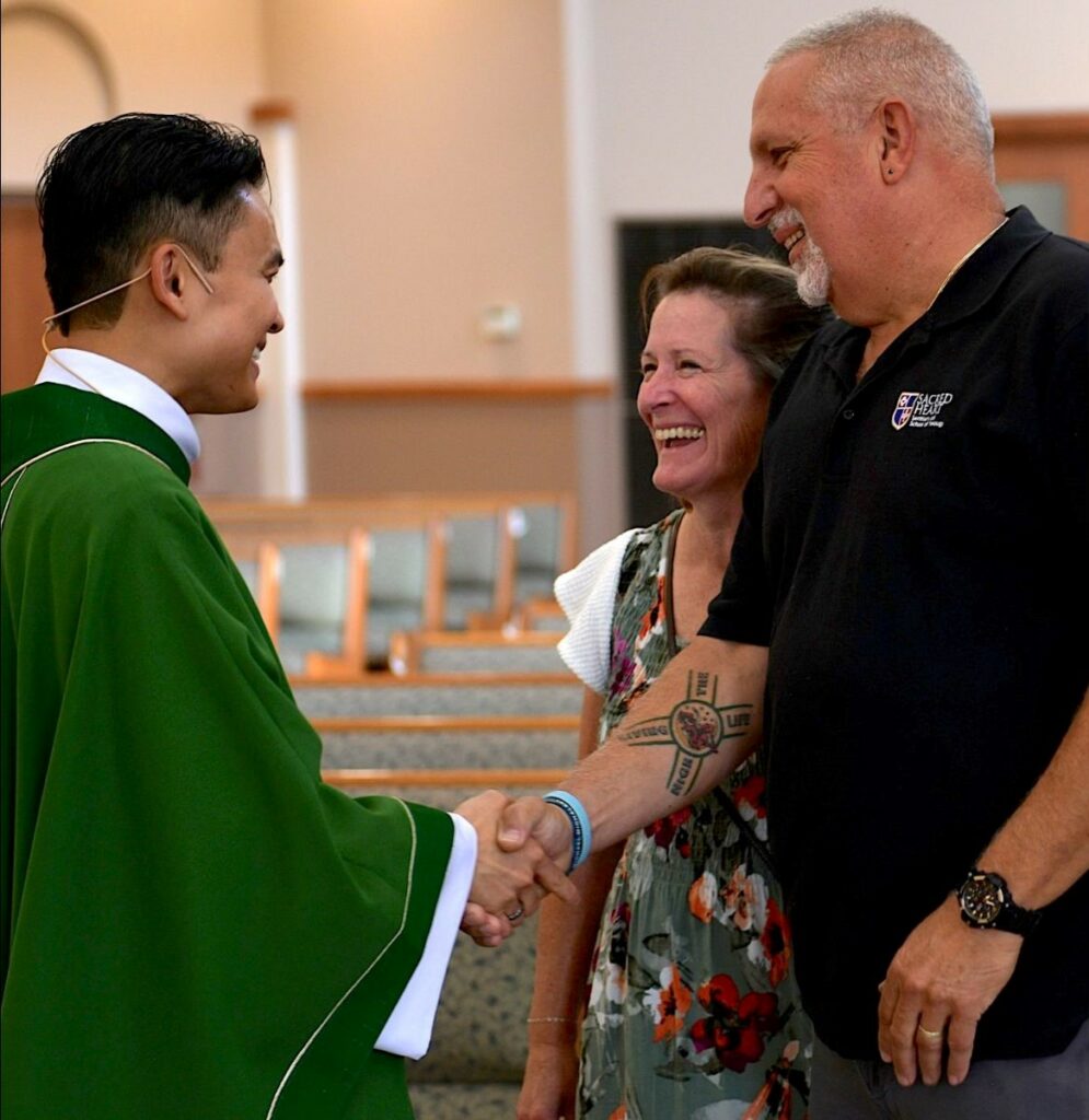 Fr. Paul Phong Hoang, SCJ, Celebrates Masses of Thanksgiving at St. Martin of Tours