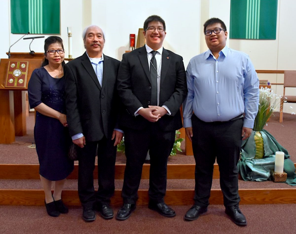 Frater Jonathan Nguyen Vuong, SCJ, Renews Vows at Queen of Peace Church