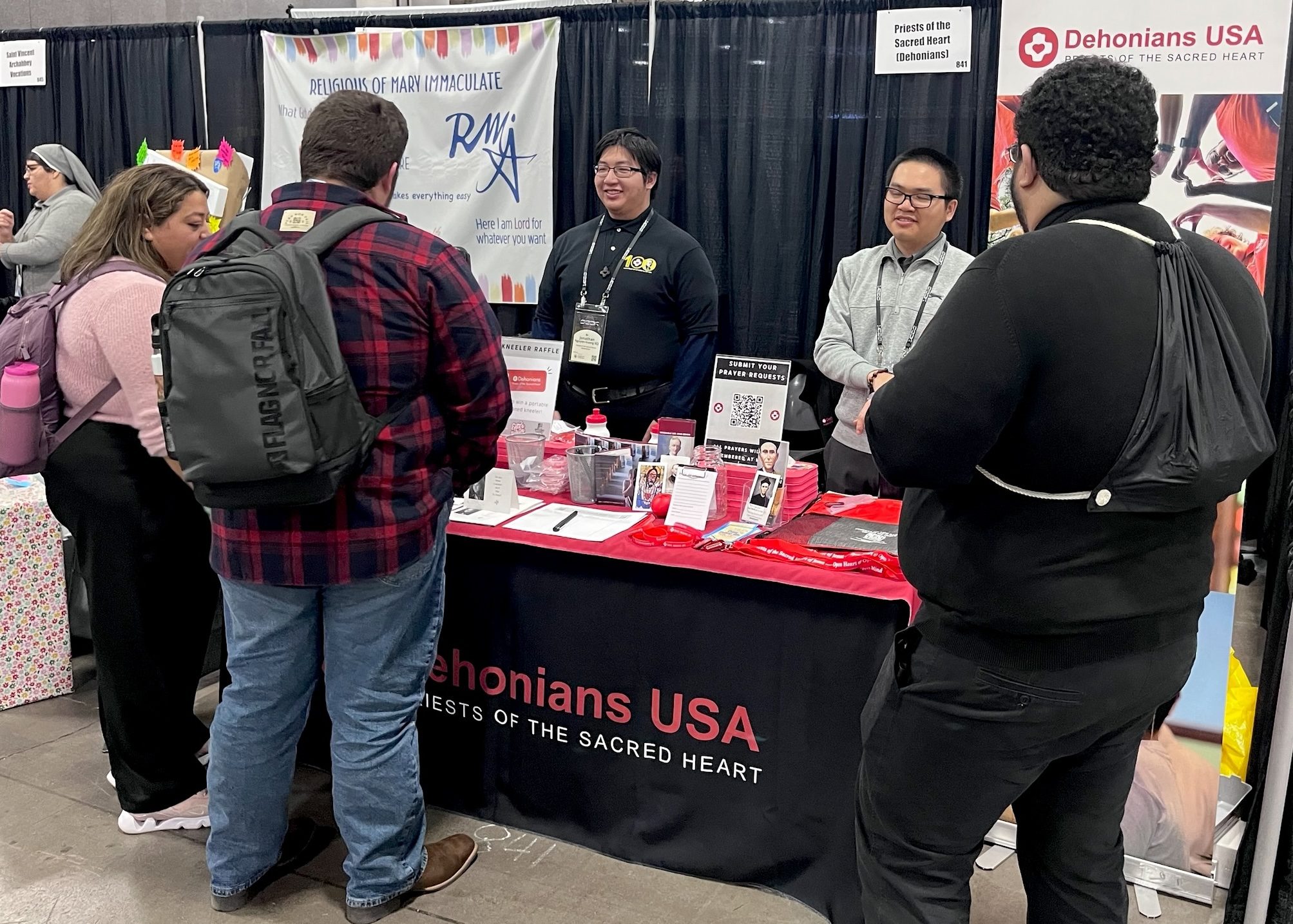 Dehonians Connect with Young Adults at SEEK 2025 in Salt Lake City