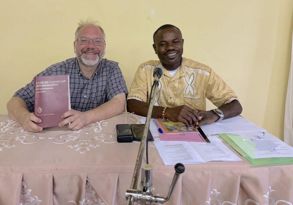 Fr. David Szatkowski, SCJ, Presents at Congolese Province Assembly