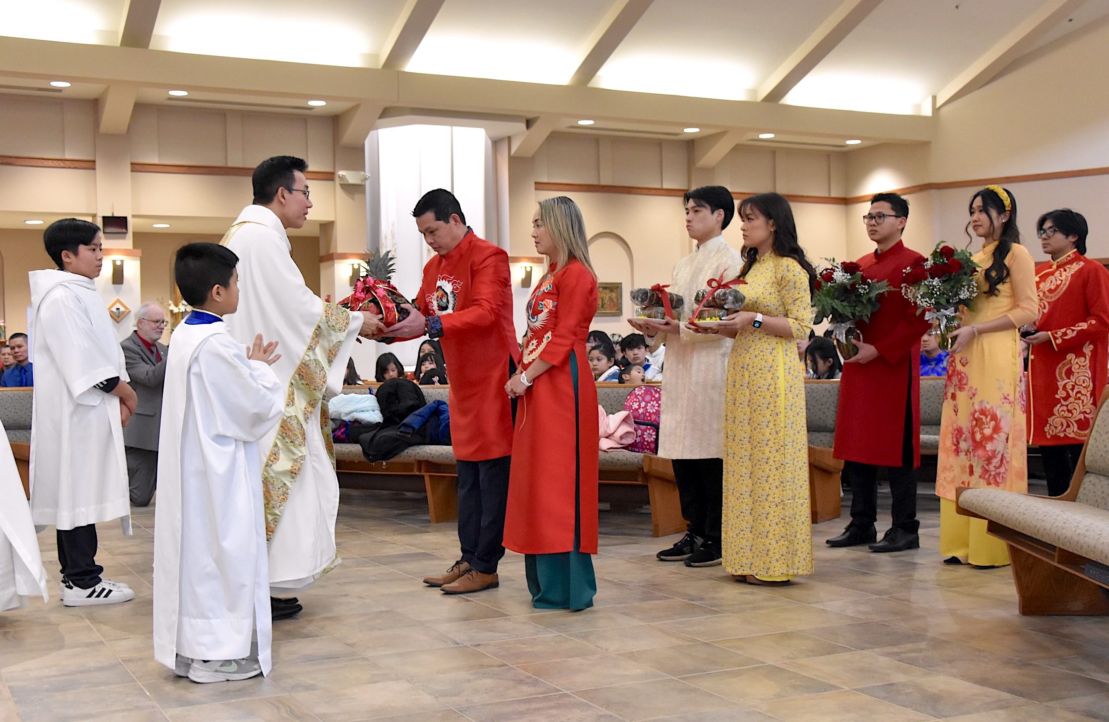 Vietnamese Community Celebrates Lunar New Year Mass at St. Martin of Tours