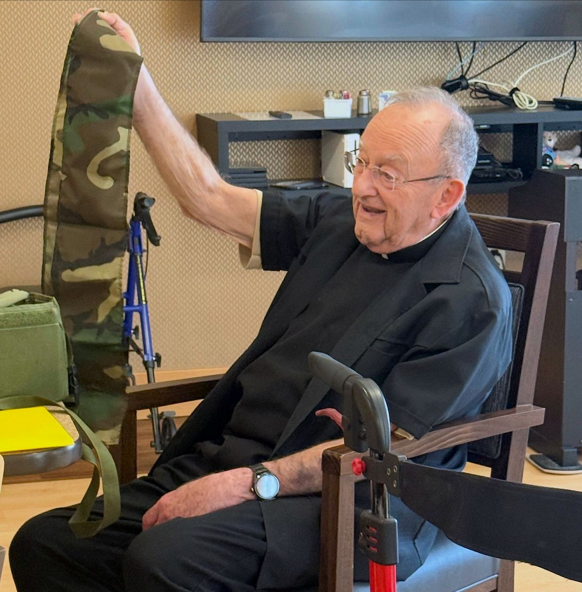 Fr. Frank Wittouck, SCJ, Reflects on 67 Years of Religious Life During “Coffee and Conversations” at Sacred Heart at Monastery Lake