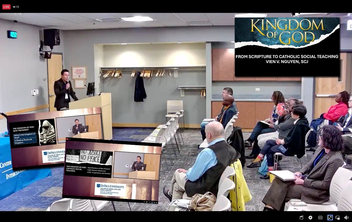 Fr. Vien Nguyen, SCJ, Speaks on Social Justice and the Kingdom of God at DePaul’s World Catholicism Week