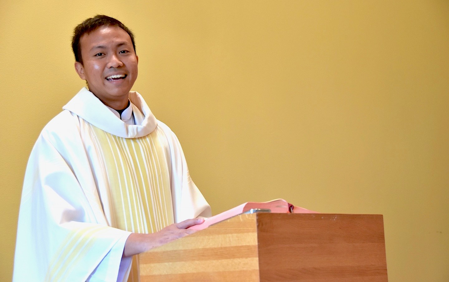 From Idol Dreams to Sacred Calling Fr. Christian Hofer, SCJ, Reflects on Vocation at Monthly Mass