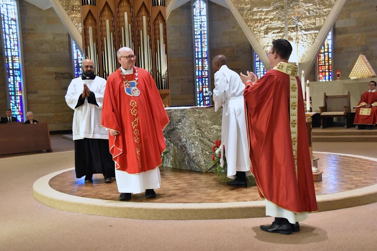 Fr. Stephen Huffstetter Installed as 12th President-Rector of SHSST