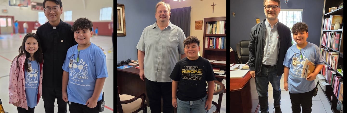 Student Steps into Leadership as “Principal for a Day” at Our Lady of Guadalupe
