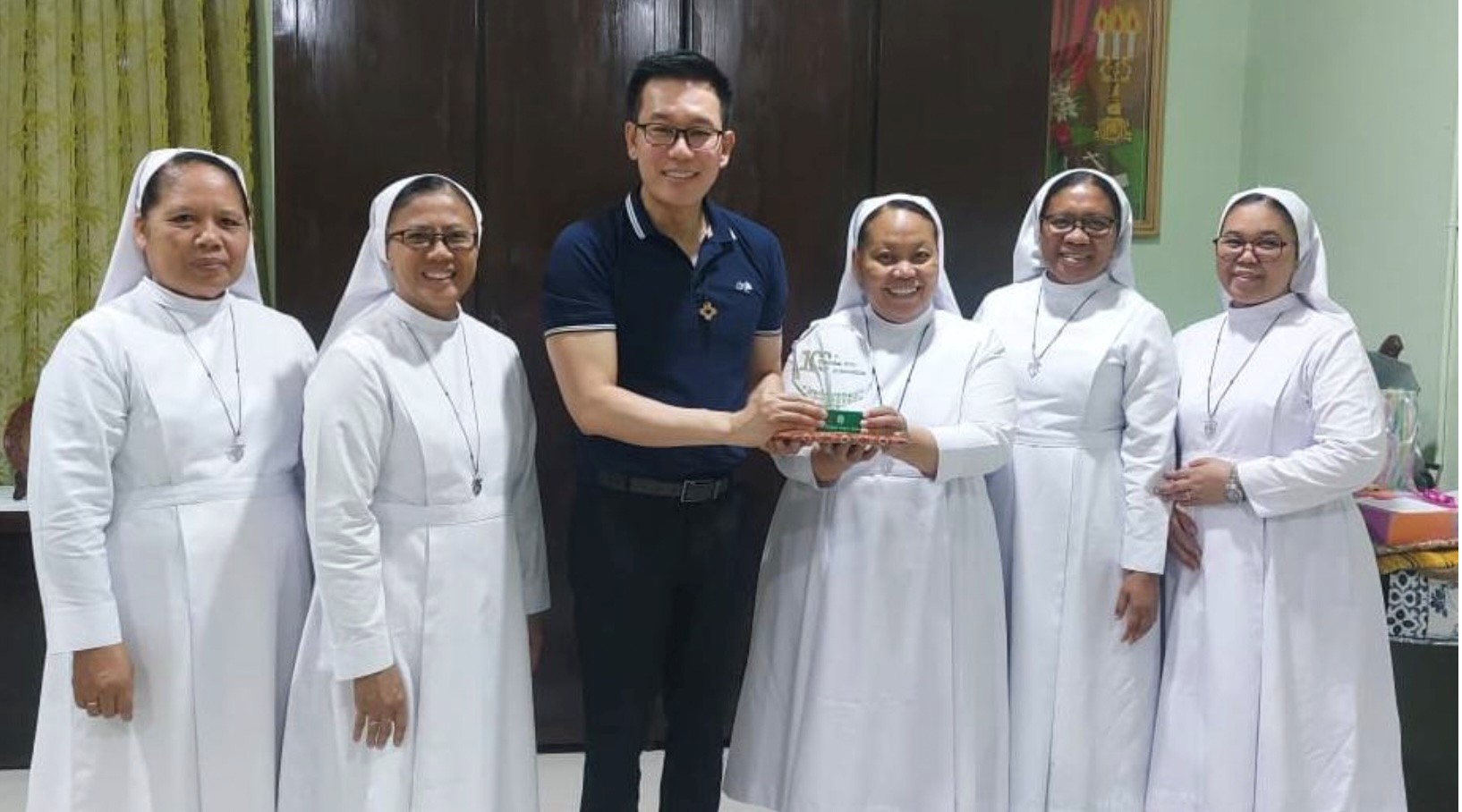 Fr. Vien Nguyen Joins Anniversary Celebration with FCh Sisters in Indonesia