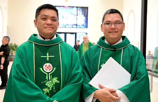 Fr. Long Nguyen and Fr. Hung Pham Ordained Dehonian Priests in Houston